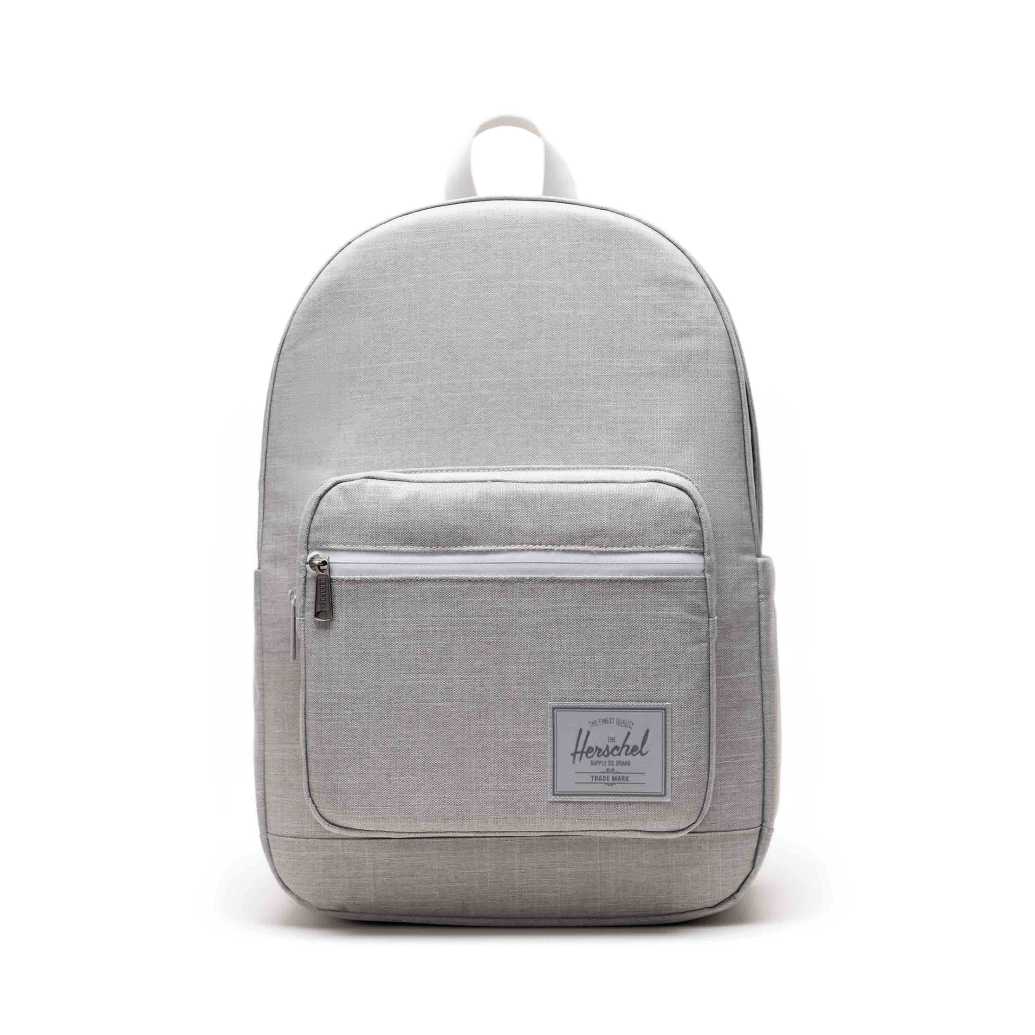 Kırçıllı Keten Gri Herschel Pop Quiz Su İtici Kumaş Sırt Çantası, 16" Laptop Uyumlu, 25 L